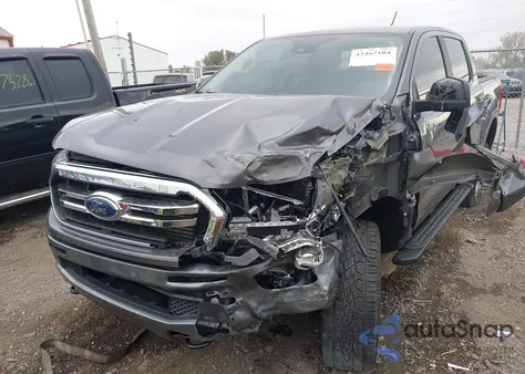 2021 Ford Ranger Lariat из США, поврежденный, VIN 1FTER4FH3MLD02080